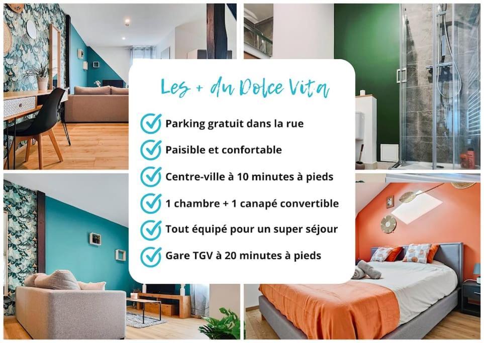 Dolce Vita - Centre-Ville - Paisible - Moderne Mulhouse Luaran gambar